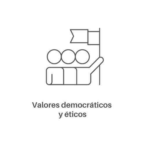 Valores democráticos y éticos